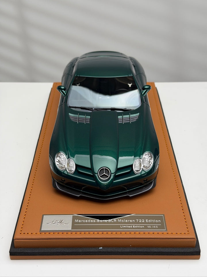 Mercedes-Benz SLR McLaren 722 Edition (Dark Green) [IVY Merit Model] 1/18 scale