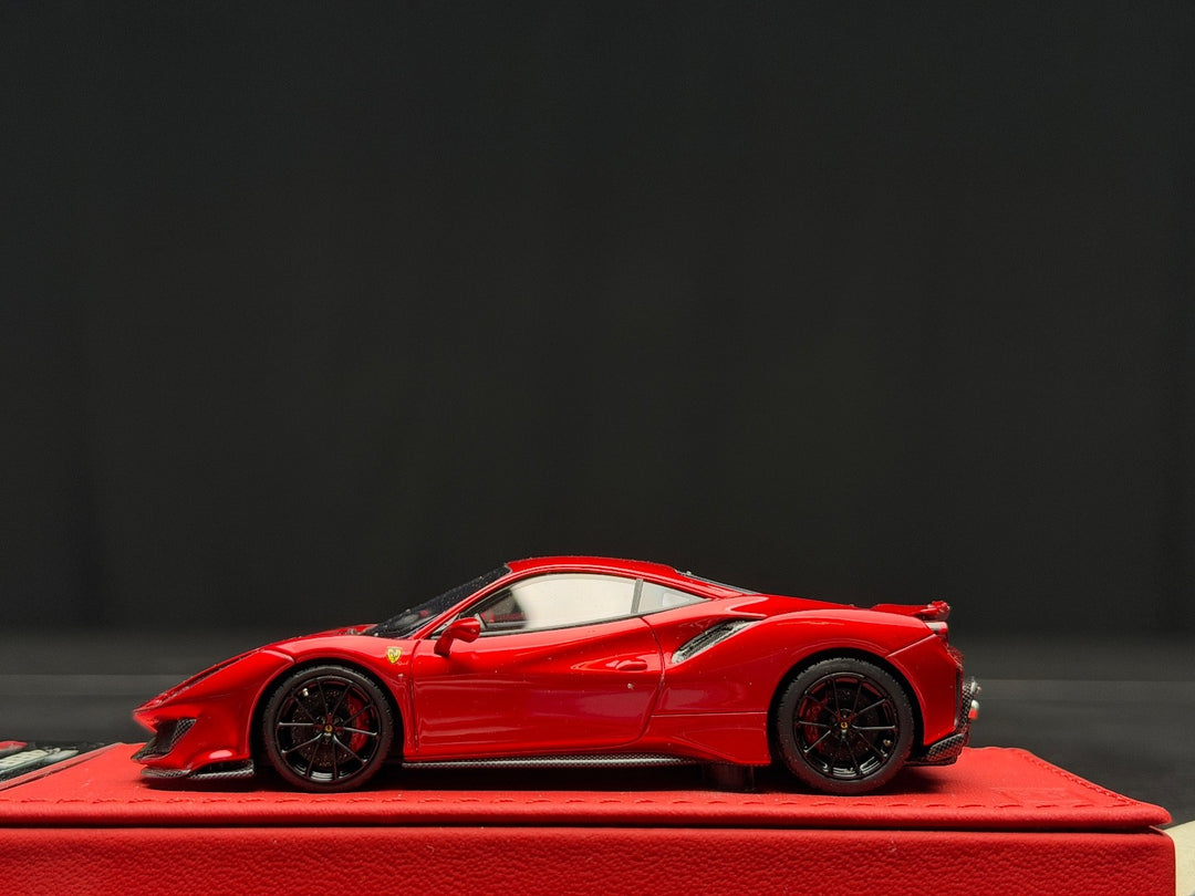 Ferrari 488 Pista (Metallic Red) [BBR Executive] 1:43 scale