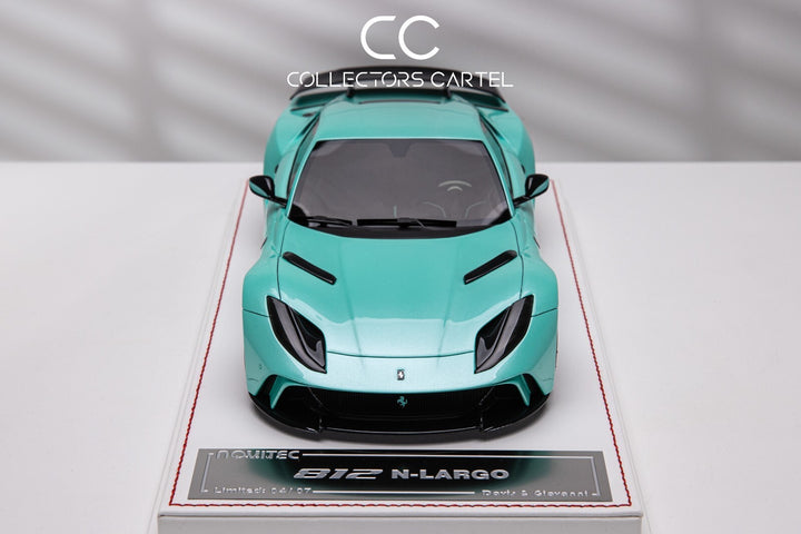 Ferrari 812 N-LARGO NOVITEC (Mint Green Metallic) [Davis & Giovanni] 1/18 scale