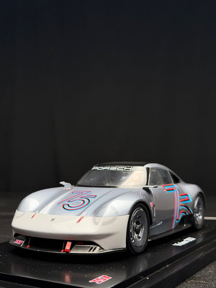 Porsche Vision 357 (Silver/ White 75th Anniversary) [Spark] 1:18 scale