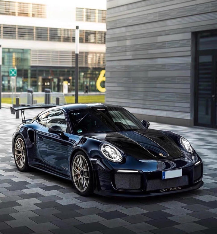 Porsche 911 GT2RS (Metallic Dark Blue) [Davis & Giovanni] 1:18 scale