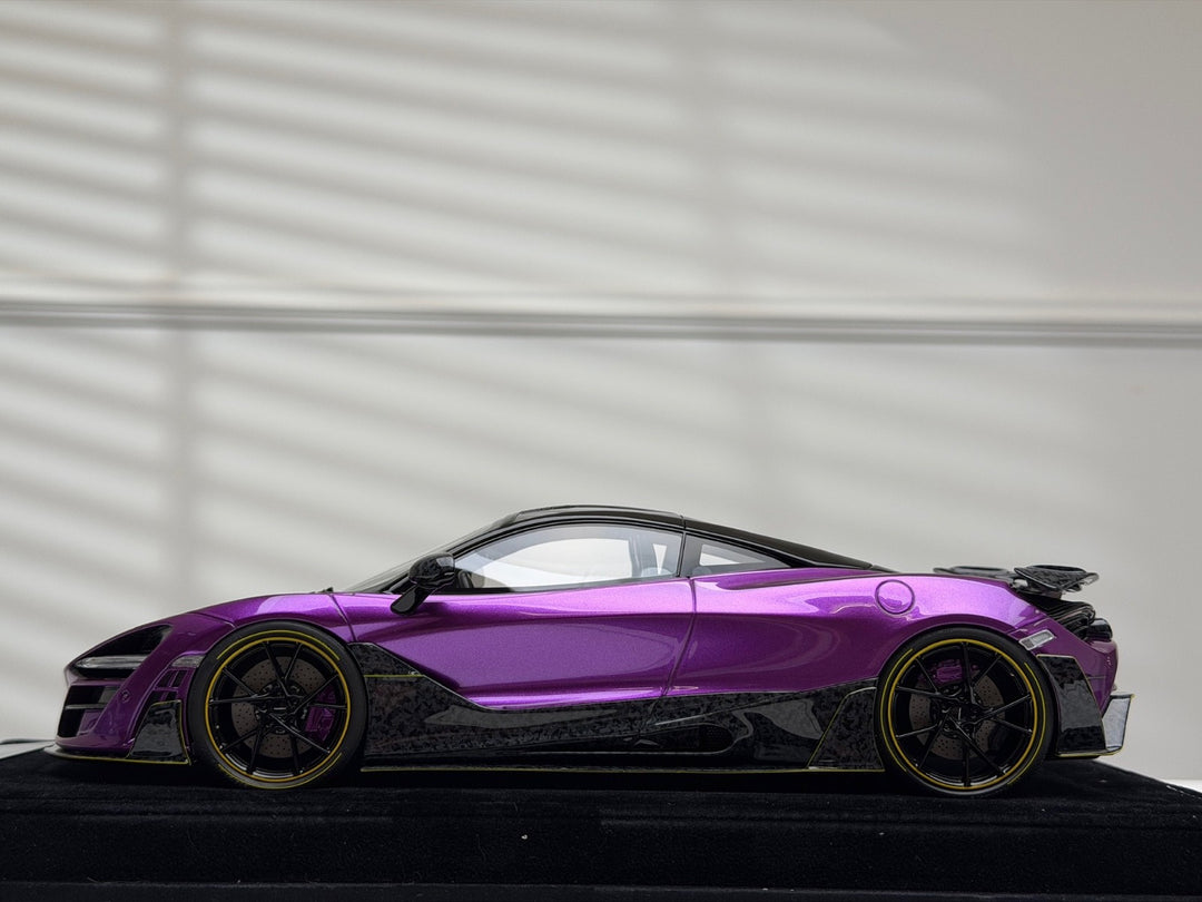 McLaren 720s Mansory (Purple) [Timothy & Pierre] 1/18 scale