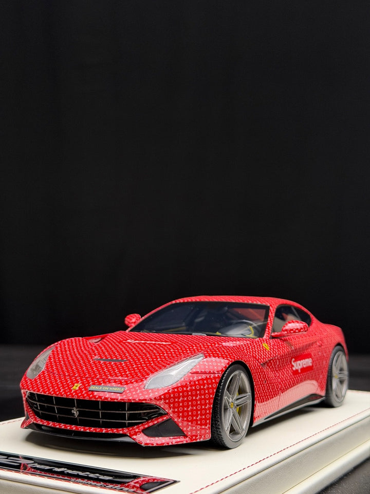 Ferrari F12 Berlinetta (Supreme x LV Monogram) [VIP scale Models] 1/18 scale