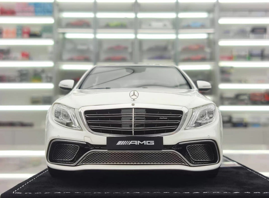 Mercedes-Benz AMG S65 L (White) [Henson&Heaven] 1/18 scale