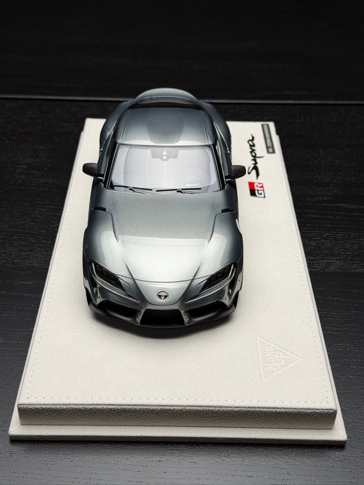 Toyota GR Supra (Dark Silver) [MakeUp] 1/18 scale