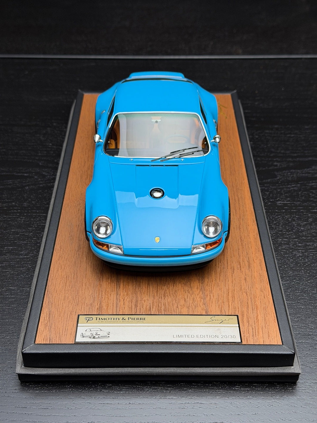 Porsche 911 Singer (Blue) [Timothy & Pierre] 1/18 scale