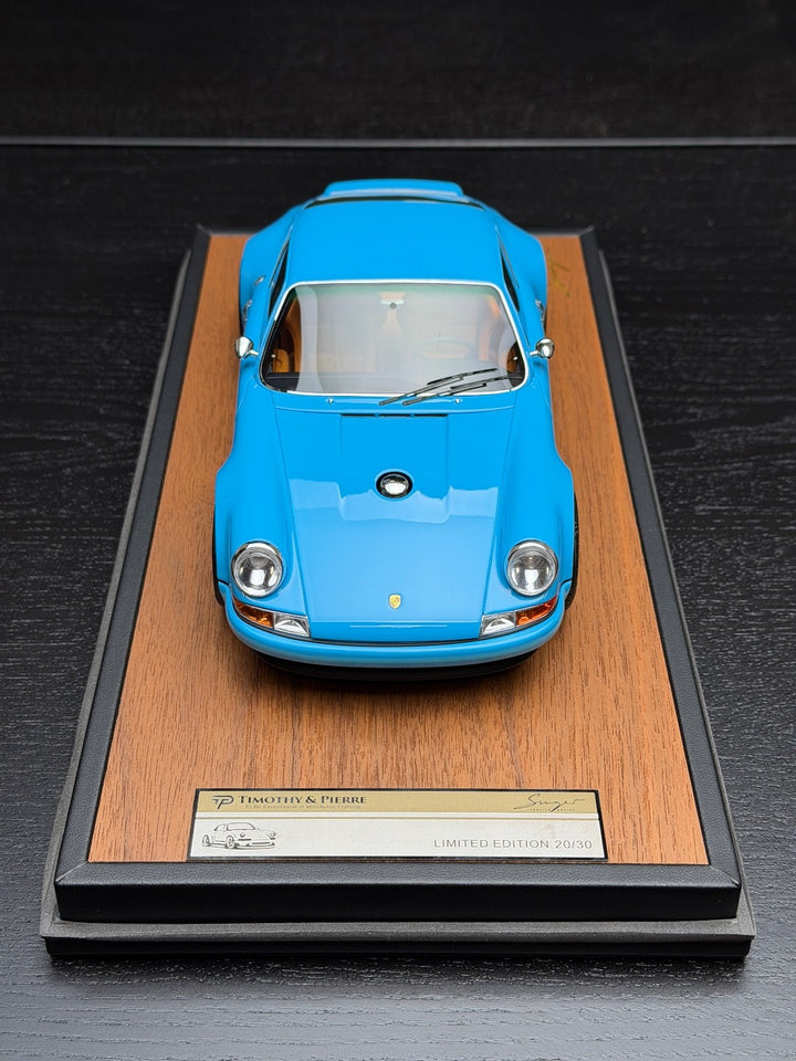 Porsche 911 Singer (Blue) [Timothy & Pierre] 1/18 scale