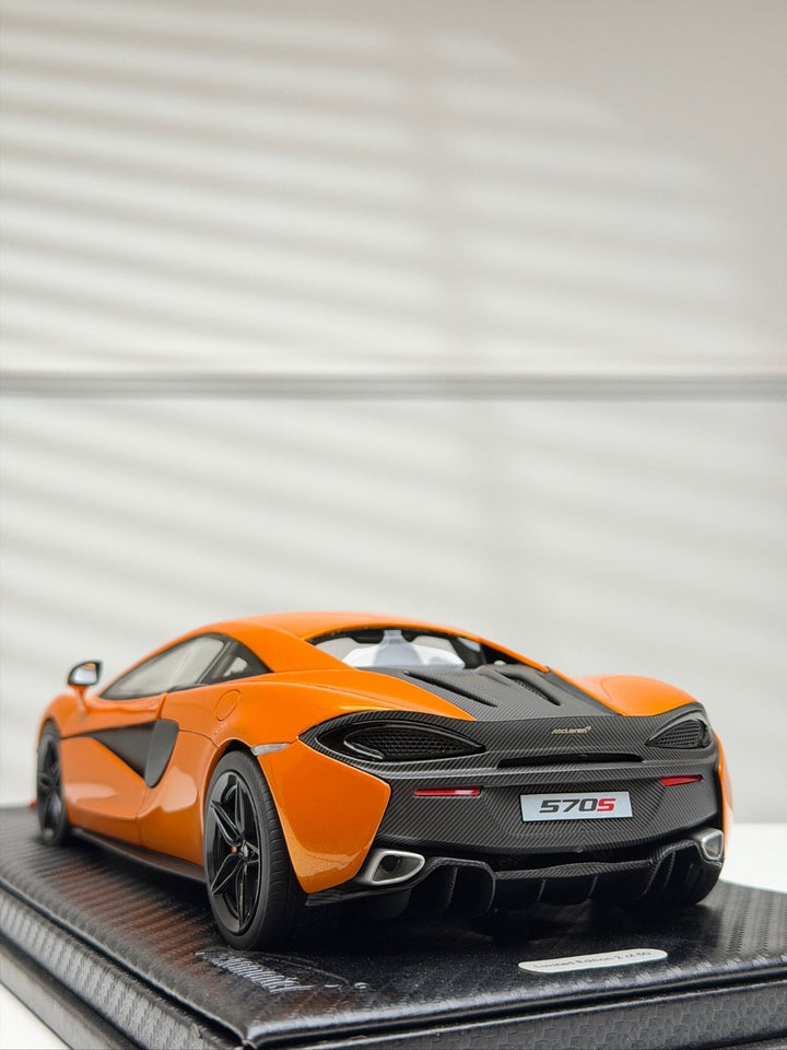 McLaren 570s (Orange) [Tecnomodel] 1/18 scale