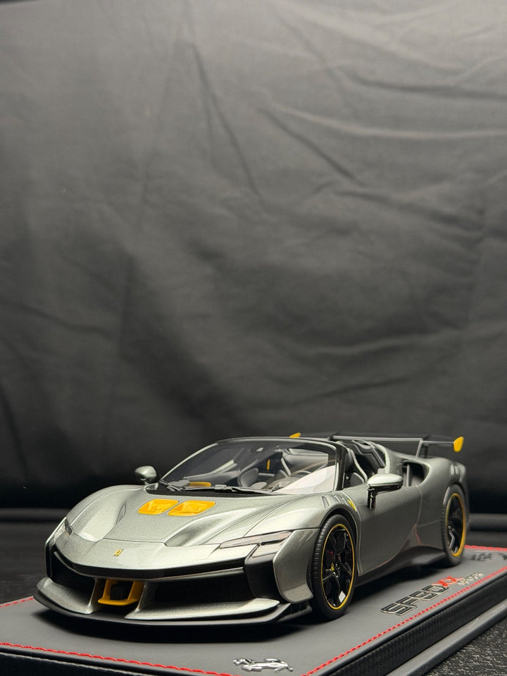 Ferrari SF90XX Spider (Dark Silver) [BBR] 1:18 scale