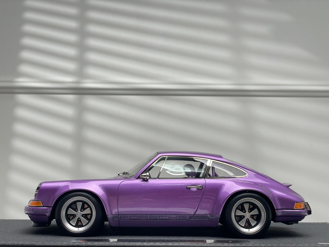 Porsche 911 Singer Coupe (Viola Lavanda) [Make Up IDEA] 1/18 scale