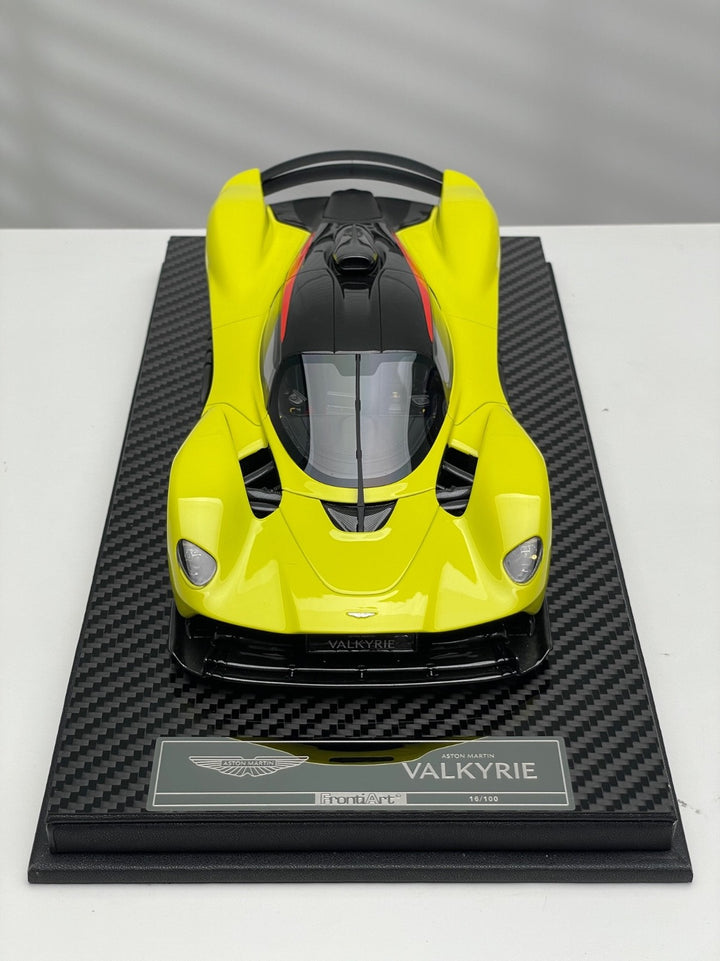 Aston Martin Valkyrie (Yellow) [FrontiArt] 1/18 scale