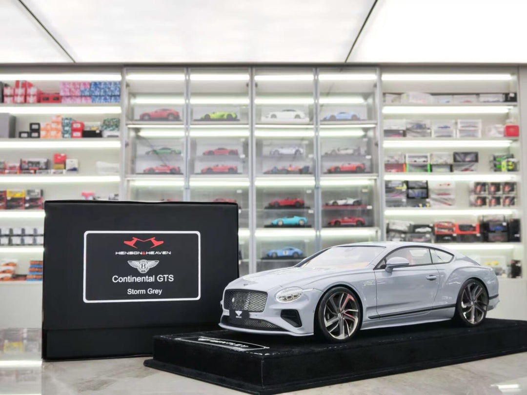 Bentley Continental GTS (Storm Grey) [Henson&Heaven] 1/18 scale