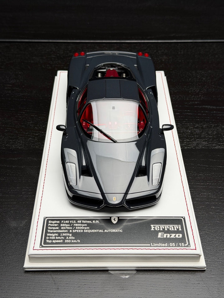 Ferrari Enzo (Full Gloss Carbon) [Davis & Giovanni] 1:18 scale