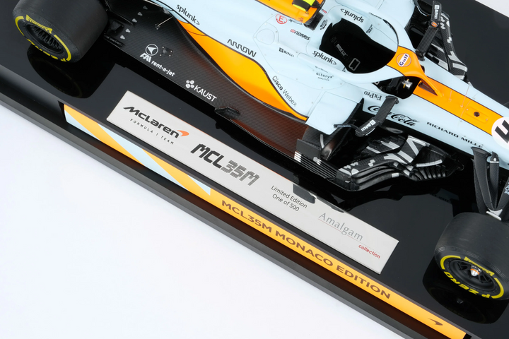 McLaren MCL35M (2021 MONACO GRAND PRIX LANDO NORRIS) [Amalgam] 1:18 scale
