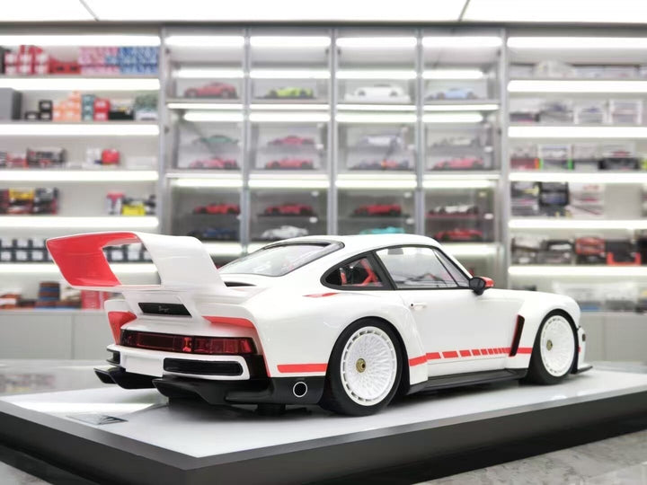 Porsche 930 DLS Singer (Pearl White) [MCM] 1/18 scale