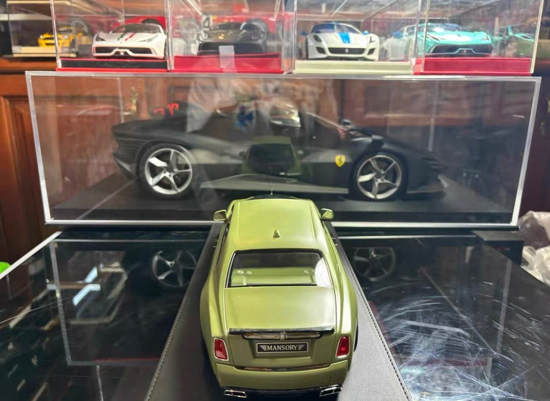 Rolls-Royce Phantom Mansory (Matte Military Green) [Muse's Secret] 1:18 scale