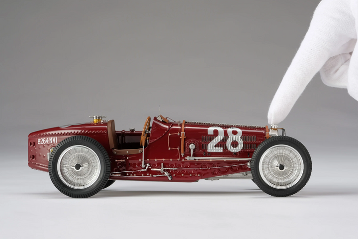 BUGATTI TYPE 59 (1934 MONACO GRAND PRIX - NUVOLARI) [Amalgam] 1:18 scale