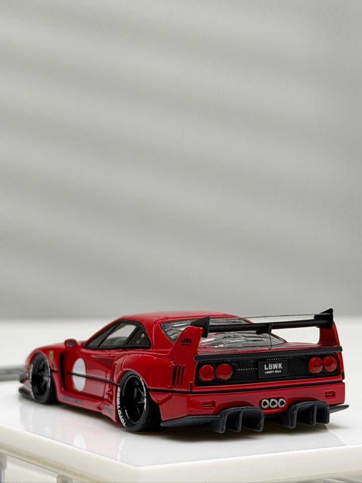 Ferrari F40 LBWK (Red) [Davis & Giovanni] 1:64 scale