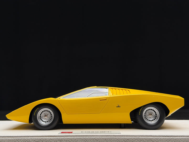 Lamborghini Countach LP500 (Yellow) [MakeUp Eidolon] 1/18 scale