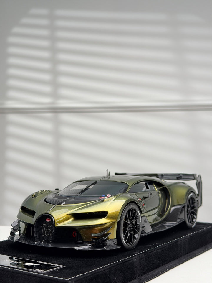Bugatti Vision GT (Chameleon Green) [Henson&Heaven] 1/18 scale