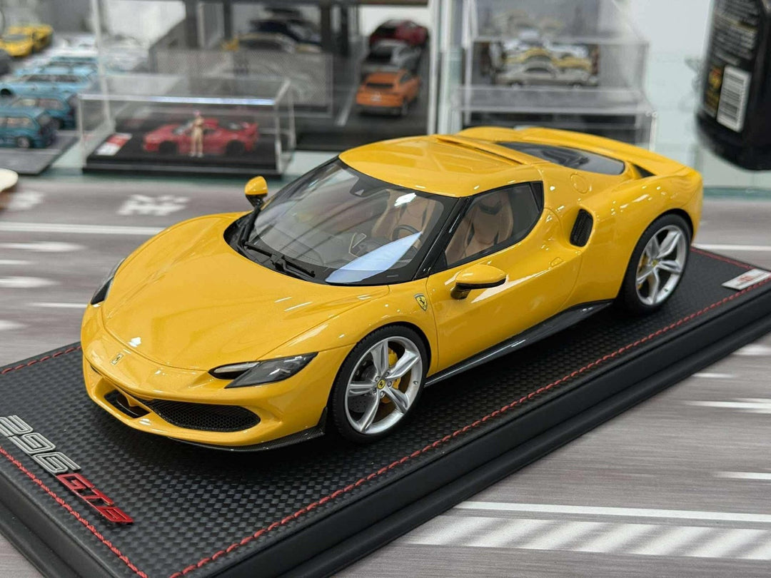 Ferrari 296 GTB (Yellow) [MR Collection] 1/18 scale