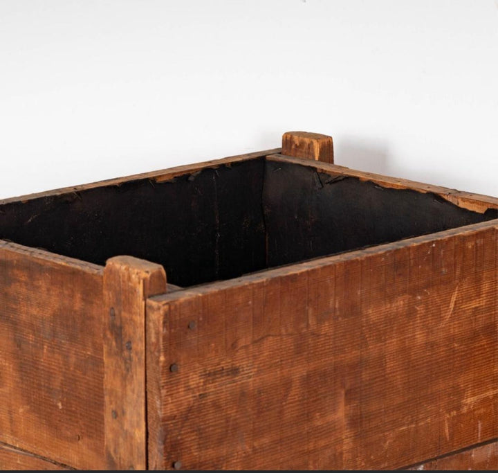 Real Wooden Crate From Bugatti Automobiles Factory - Late 1920s/ Mid 1930s