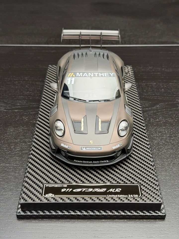 Porsche Gt3 RS MR (Matte Dark Brown) [VIP scale Models] 1/18 scale