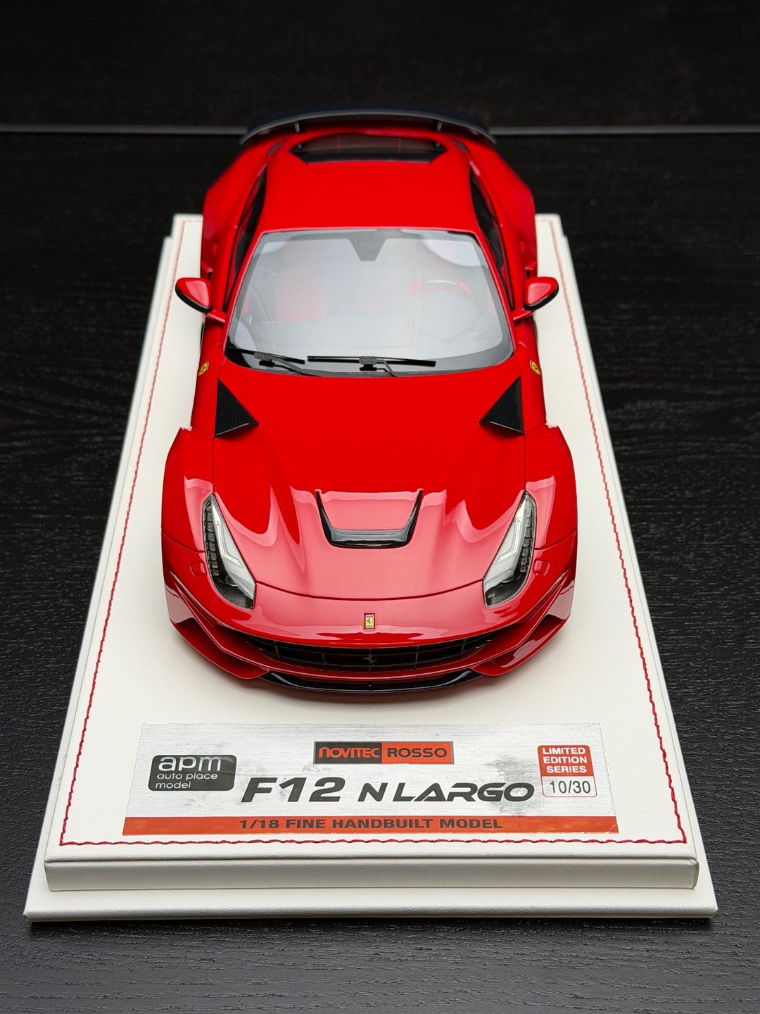 Ferrari F12 N-LARGO NOVITEC (Red) [APM Model] 1:18 scale