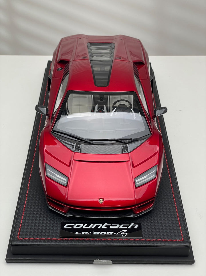 Lamborghini Countach LPI 800-4 (Metallic Red) [MR Collection] 1/18 scale