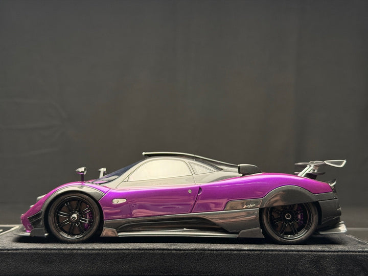 Pagani Zonda ZOZO (Purple/ Carbon) [Henson&Heaven] 1/18 scale