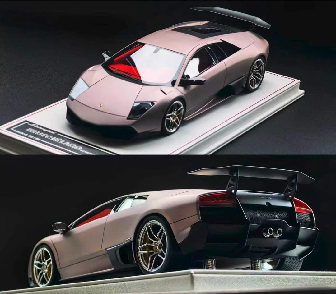 Lamborghini Murcielago SV (Matte Rose Gold) [Davis & Giovanni] 1/18 scale