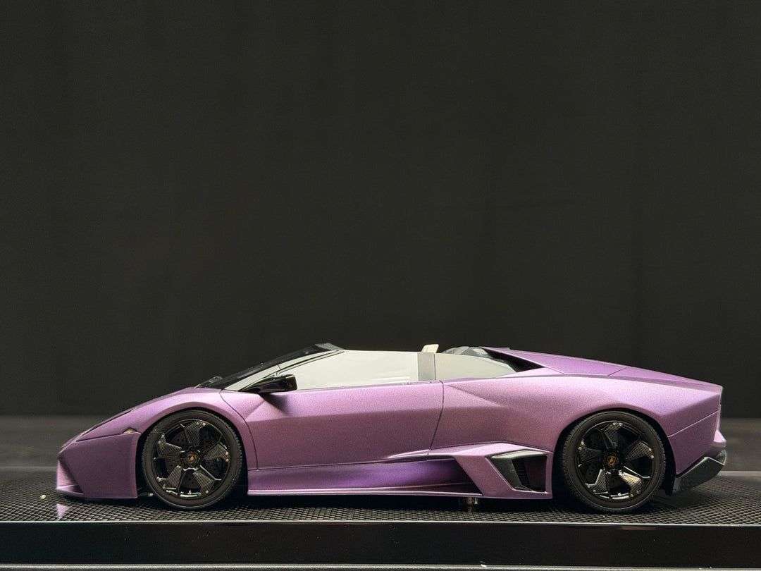 Lamborghini Reventon Roadster (Purple/ Hand signed) [MR Collection] 1/18 scale