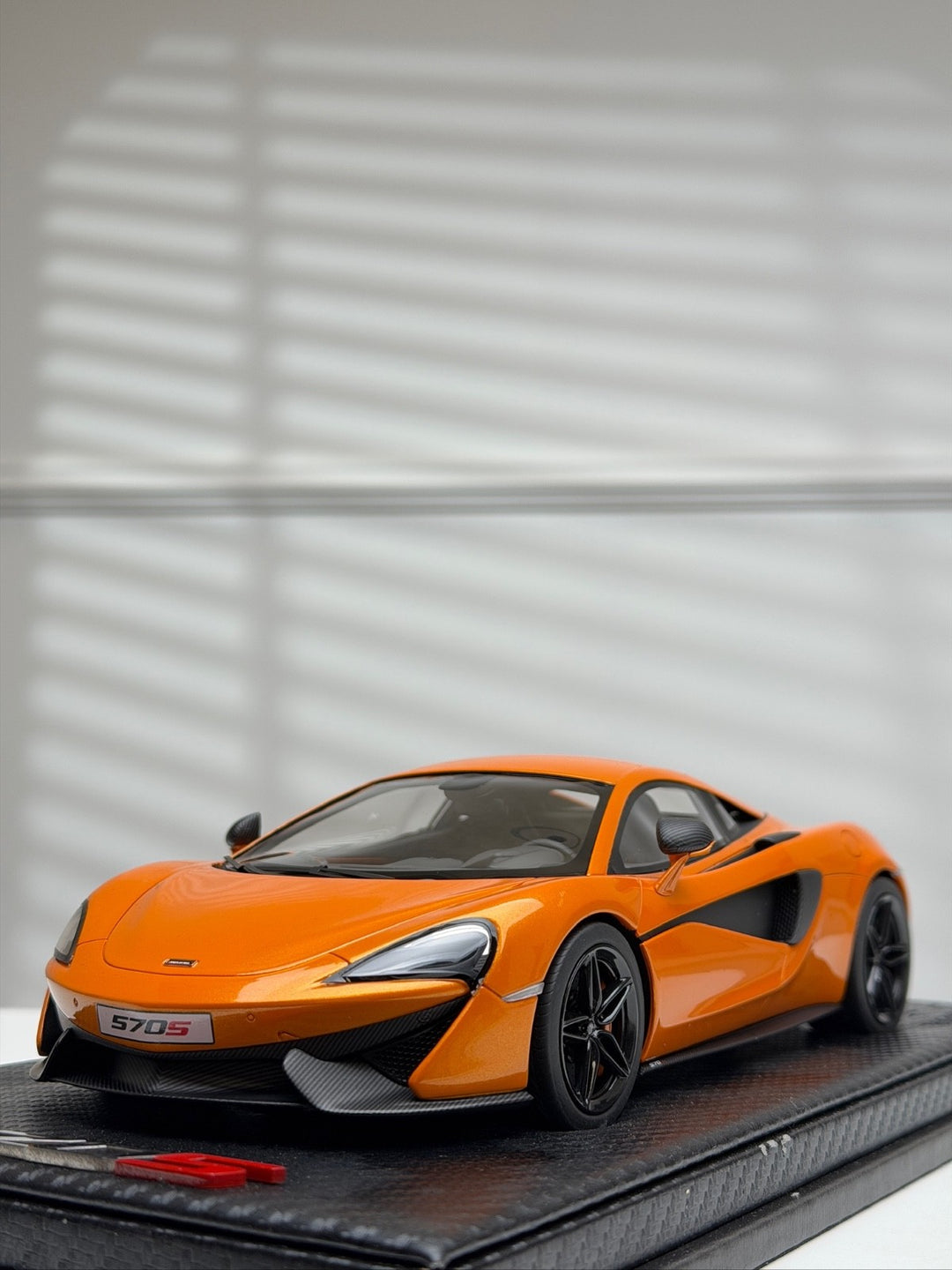 McLaren 570s (Orange) [Tecnomodel] 1/18 scale