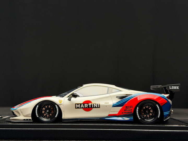 Ferrari F8 LBWK (MARTINI Livery) [VIP scale Models] 1/18 scale