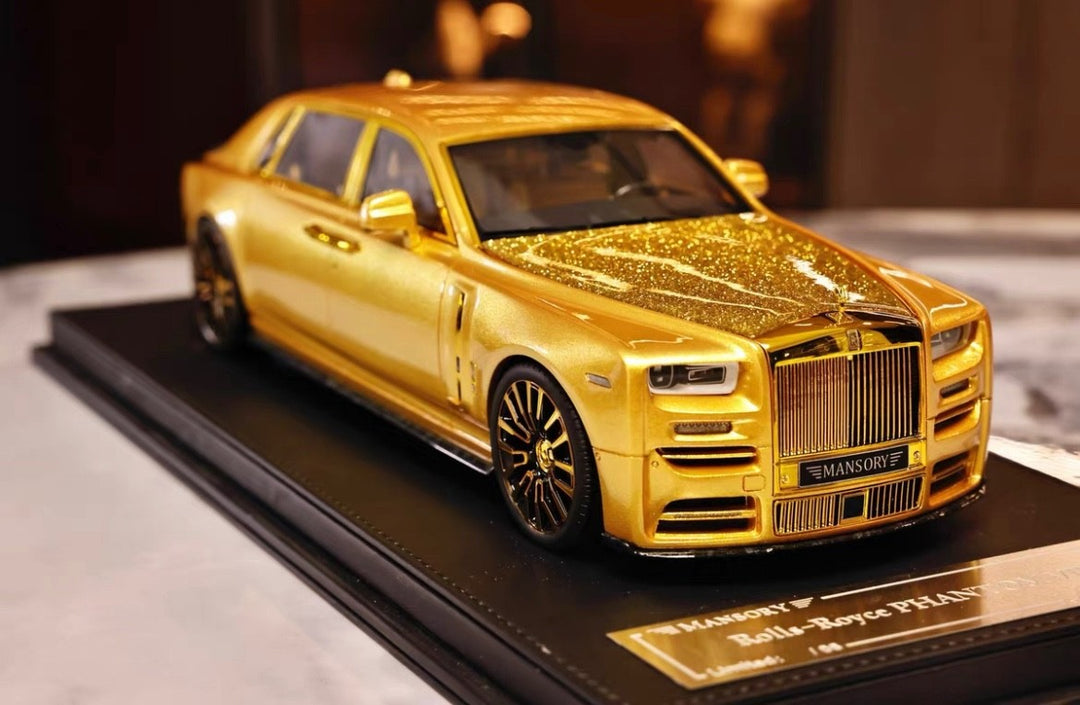 Rolls-Royce Phantom Mansory (Gold) [Muse's Secret] 1:18 scale