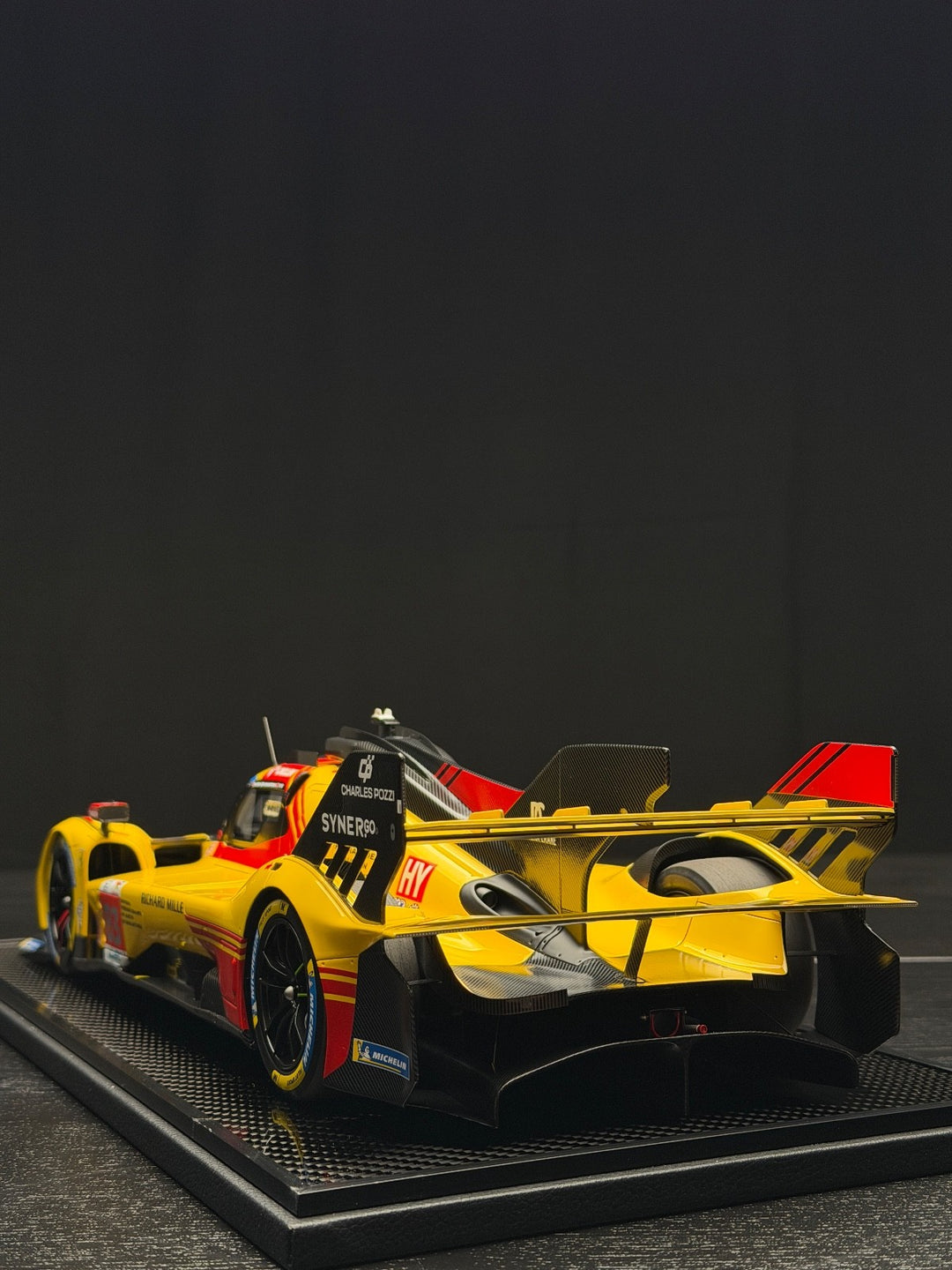 Ferrari 499P (24h Le Mans 2024 - Yellow) [BBR] 1:12 scale