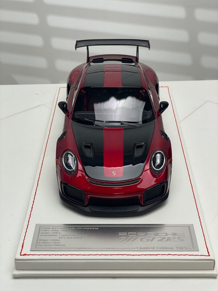 Porsche 911 GT2RS (Metallic Red) [Dino Model] 1/18 scale