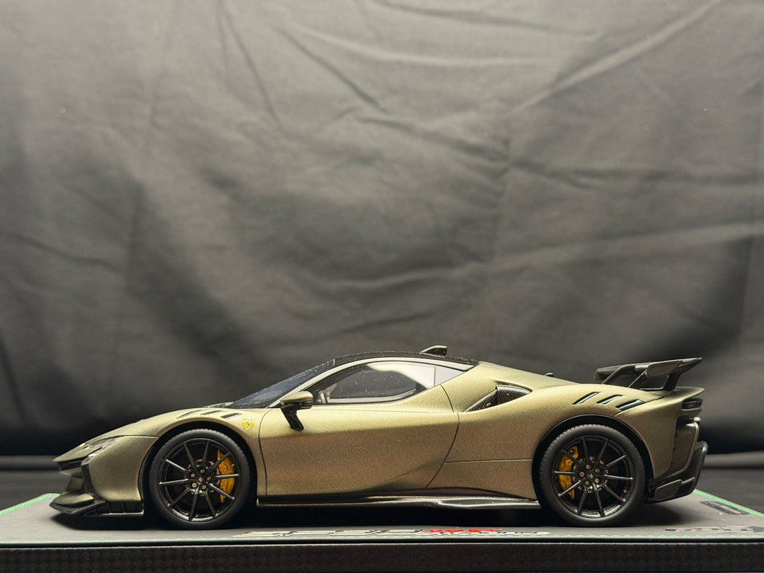 Ferrari SF90XX Stradale (Verde Masoni Matte) [BBR] 1:18 scale