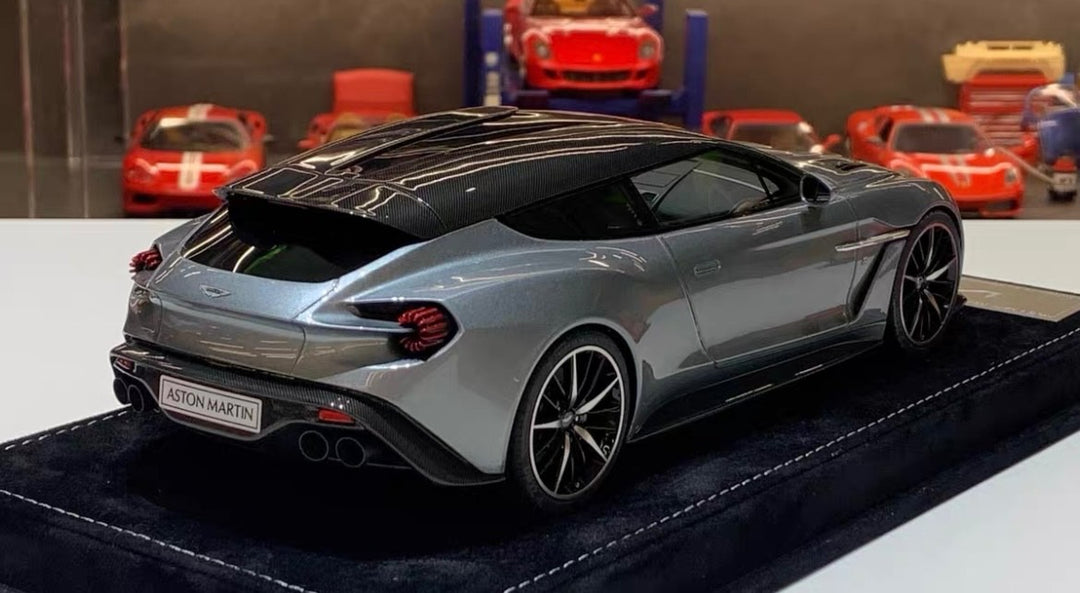 Aston Martin Vanquish Zagato (Metallic Dark Gray) [Henson&Heaven] 1/18 scale