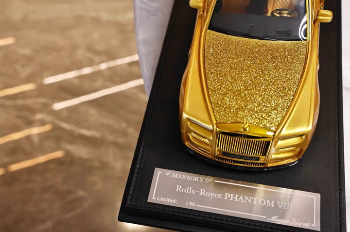Rolls-Royce Phantom Mansory (Gold) [Muse's Secret] 1:18 scale