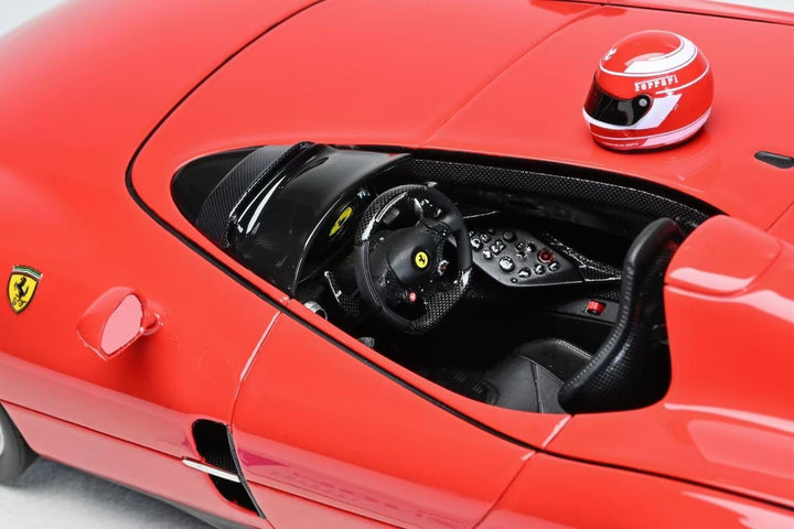 Ferrari Monza SP1 (Rosso Corsa/ with Helmet) [Hermez Collection] 1/18 scale