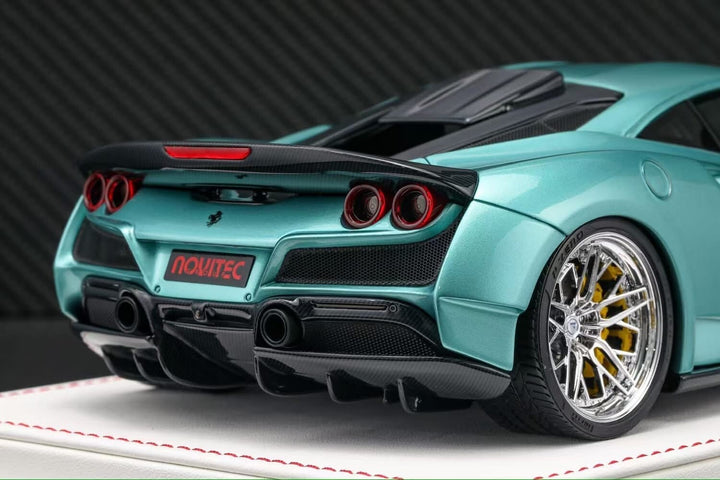 Ferrari F8 Tributo N-LARGO NOVITEC (Metallic Blue) [Davis & Giovanni] 1:18 scale