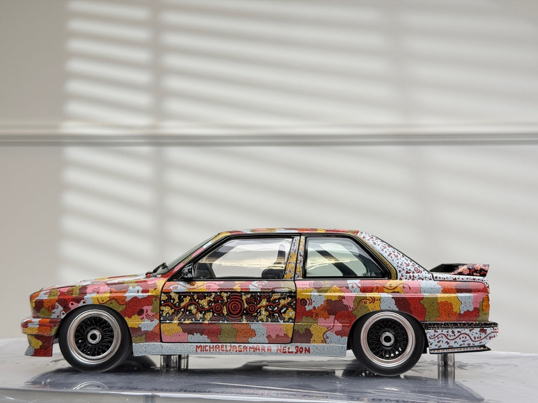 3 Art BMW Art Cars (Ken Done ,Jagamara ,Cesar Manrique[MINICHAMPS] 1/18 scale