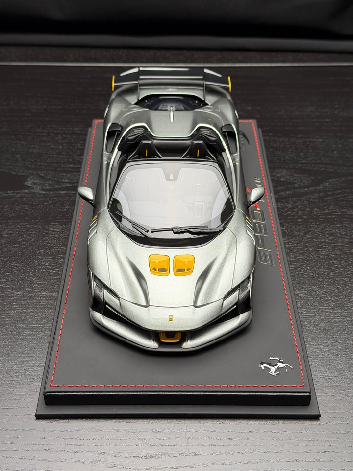 Ferrari SF90XX Spider (Dark Silver) [BBR] 1:18 scale