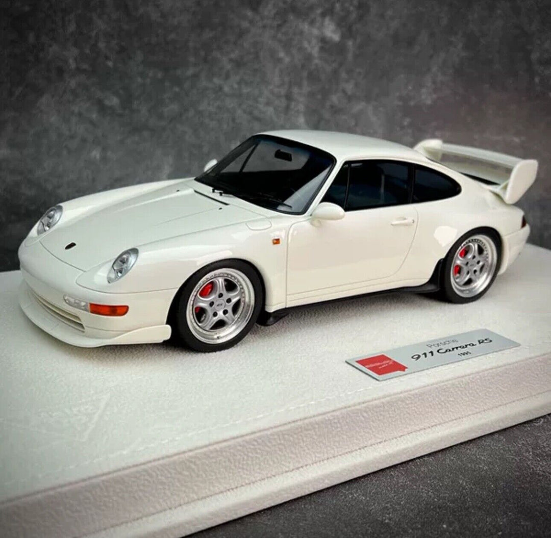 Porsche 911 993 Carrera RS (White) [Make up] 1/18 scale