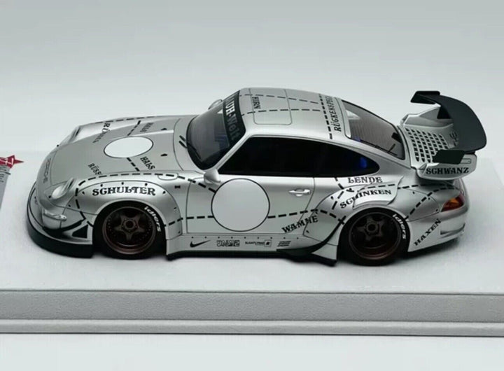 Porsche 911 993 RWB (Silver Phantom) [FuelMe Model] 1/18 scale