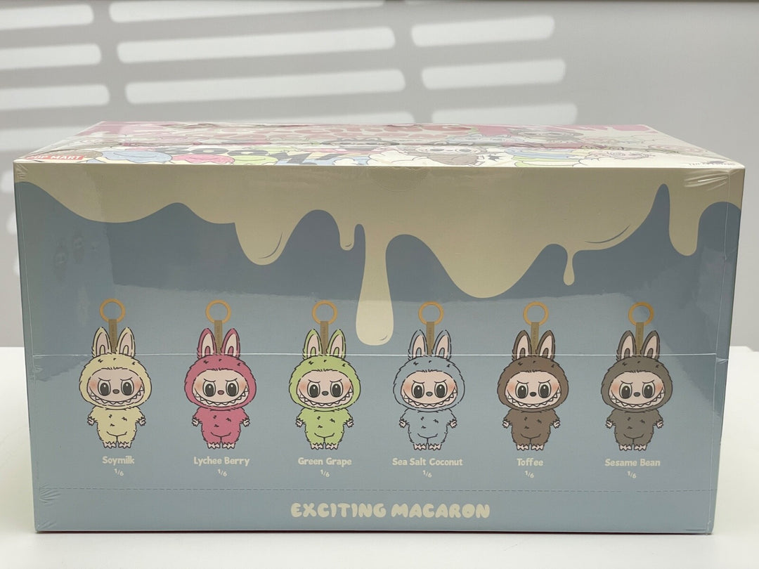 NEW! Authentic Pop Mart Labubu Monsters Exciting Macaron Vinyl (Blind Box 6pcs)