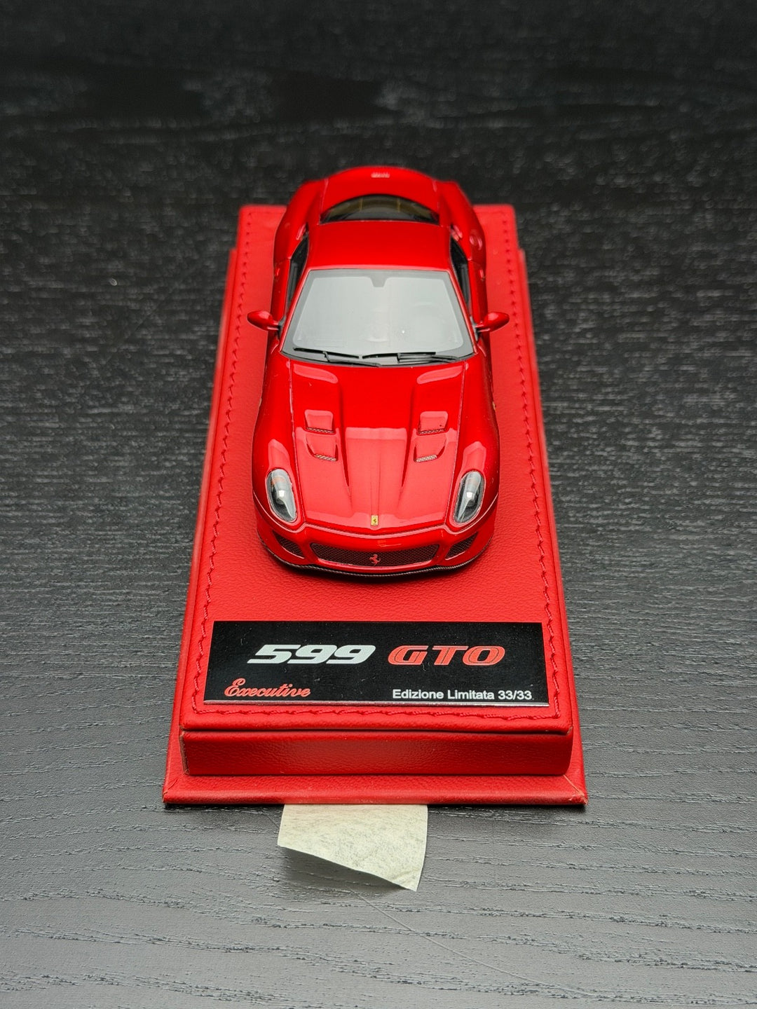 Ferrari 599 GTO (Metallic Red) [BBR Executive] 1:43 scale