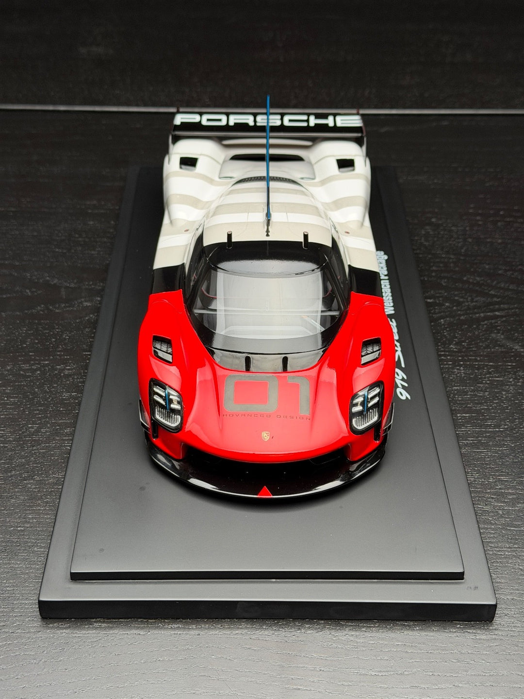 Porsche 919 Street Weissach Package (Racing Livery) [Spark] 1:18 scale