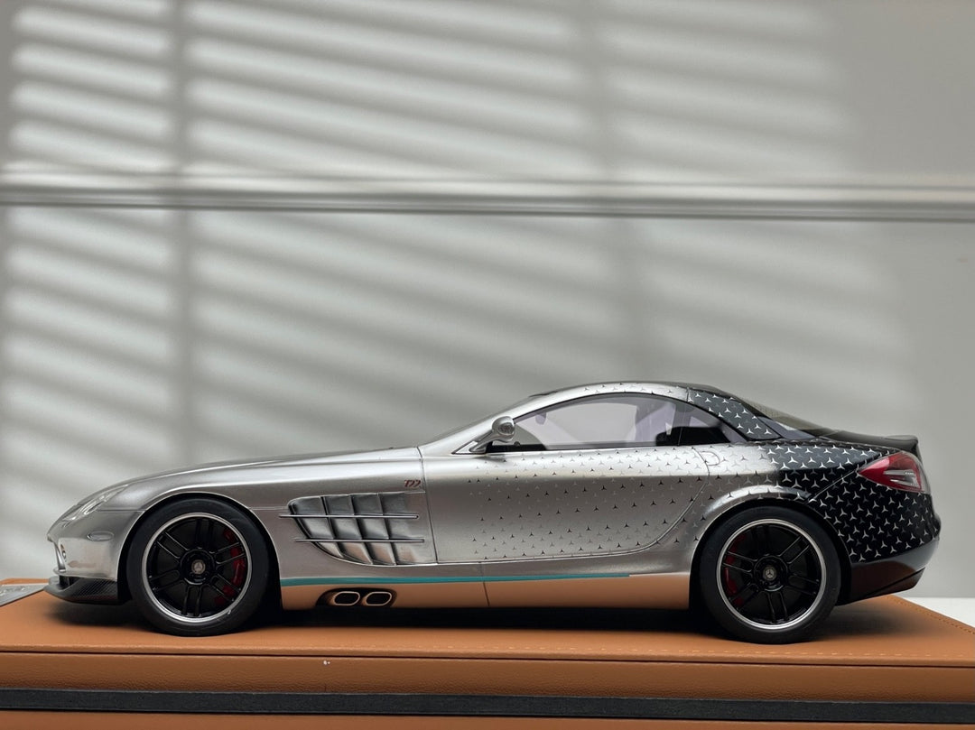 Merit Model Repop Mercedes-Benz SLR Mclaren 722 Edition(Silver/ Black)[Ivy Merit Model ...